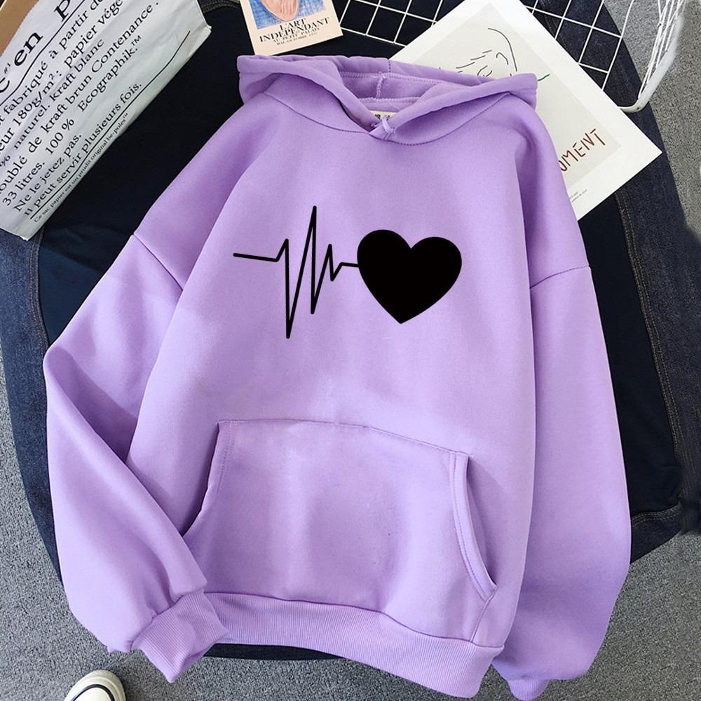 Autumn and Winter New Creative Letter European and American Men's and Women's Hooded Sweater