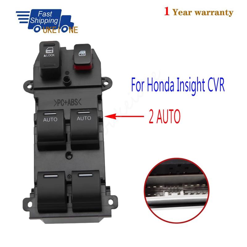 

for Honda ight CRV Electric Power Master Window Door Control Switch Glass Lifter Regulator Button 2 AUTO Front Left Parts