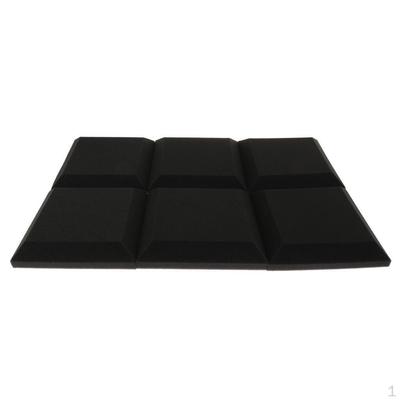 Acoustic Foam Panel Wedge Soundproofing Wall Tiles Pads