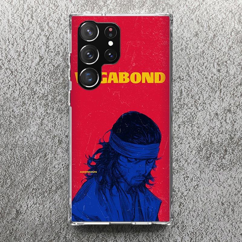 

Anime Vagabond Samurai Print Soft Case for Samsung Galaxy S25 S24 S23 S22 Ultra S21 Plus S20 FE Phone Shell S10 + Edge Cover Samsung S25 Edge