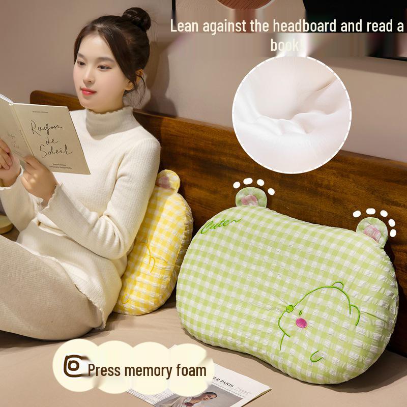 Memory Foam Neck Support Pillow for Students and Children