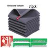 Pure Cotton Honeycomb Kitchen Towel Set - Easy-Clean, Hanging Loop, Waffle Weave Absorbent Dish Cloth.