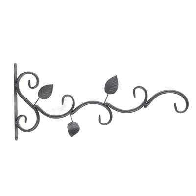 Hanging Plants Bracket Wall Mounted Iron Decorative Planter Hook Hanger with Screws for Living Room