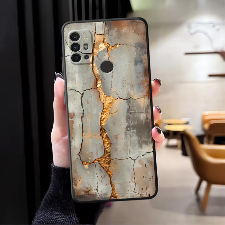 Modische Rost-Hülle für Moto Edge 20 30 S30 Pro X30 Pro Funda Handyhülle