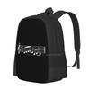 The Lick-Jazz Music Meme ( Black ) School Bag Big Capacity Backpack Laptop The Lick Jazzy Memes Musicians Piano Pianist