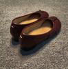 Women's Chunky Heel Mary Jane Split-Toe Shoes: New Retro Pleated Design Ballet Flats