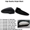 Side Mirror Cover Caps for Volkswagen Golf 6 GTI 7 MK7 R for MK6 Scirocco (Carbon Look) Passat B7 B8 Polo 6R 6C MK5 PLUS