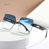Luxury Rim-Free Women Sunglasses Glamour Female Spectacles Stylish Trend Y2K Fashion Eye Spectacles UV 400 Protection Shades Gafas De Sol Hombre