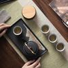 Sushi Ceramics Hand-Painted Landscape Tea Set