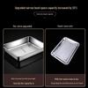 Yipan Stainless Steel Rectangular Serving Tray