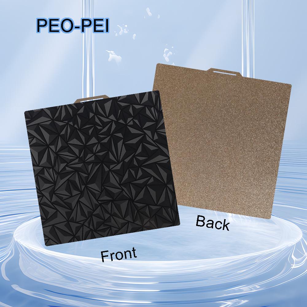 PEI Sheet 235x235 Spring Steel Sheet for Ender 3 / Ender 5 Neptune 4 Pro 3d Printer Heated Bed PEO PEY H1H Magnetic Build Plate