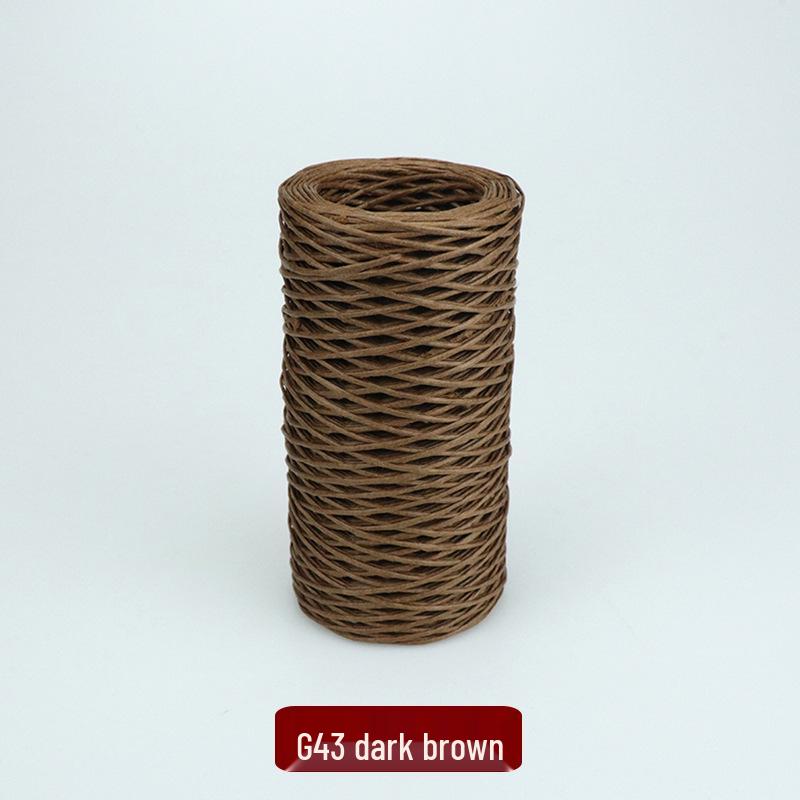 50m/100m Paper Rope 1mm/2mm Diameter for Handmade DIY Projects