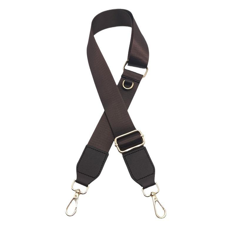 New Solid Color Nylon Bag Accessories D-type Buckle Hanging Small Bag Style Crossbody Strap Adjustable Backpack Shoulder Strap