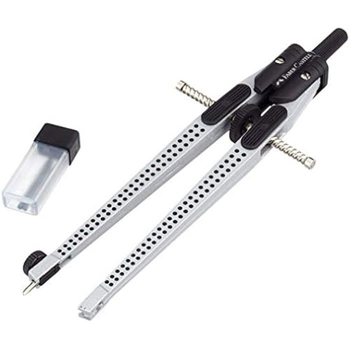 Faber-Castell 174472 Compas à réglage instantané GRIP