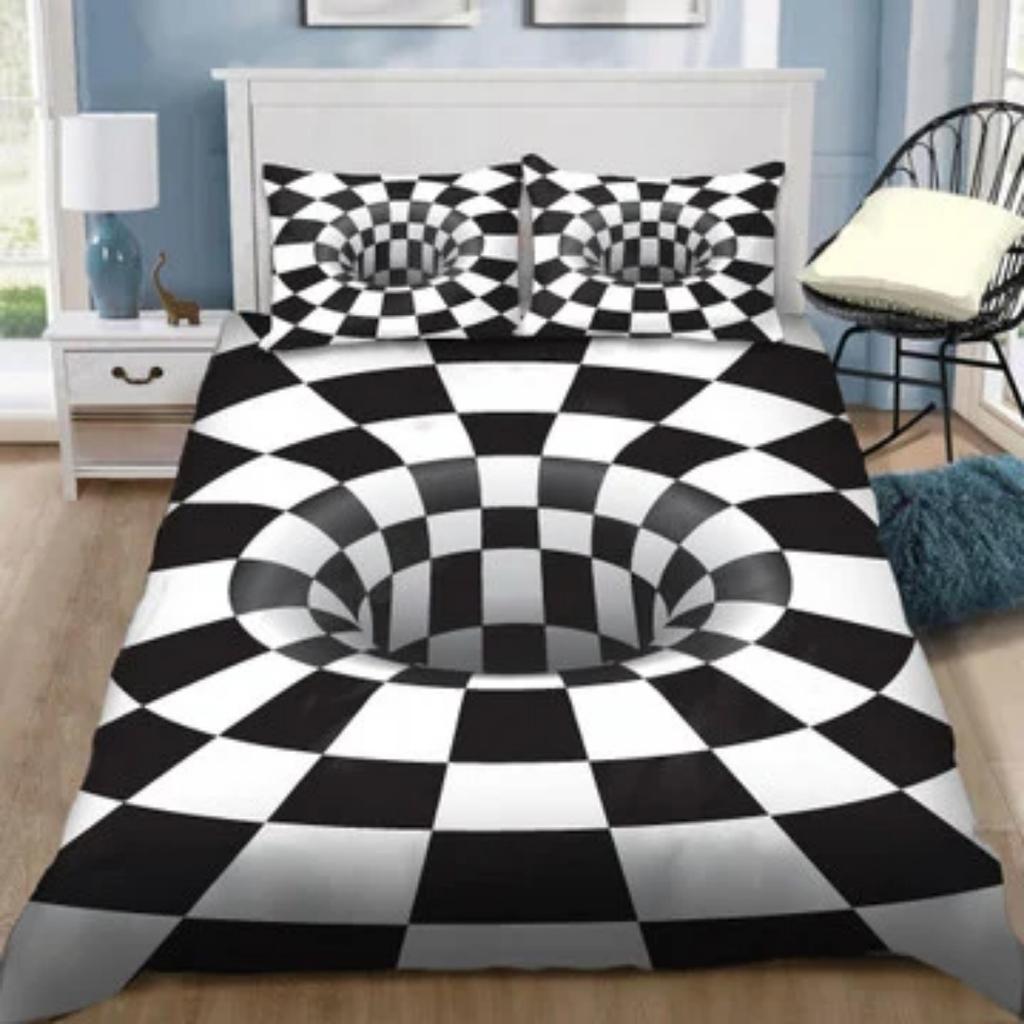 Tmarc Tee D Magic Bedding Cover Suit Comforter Duvet Cover Set Home Textiles