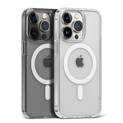 Transparent Magnetic Phone Case For iPhone 17 Pro Max 16 13 11 15 14 12 17 Air 17Promax 16E 17E Silicone Shockproof Fundas Cover