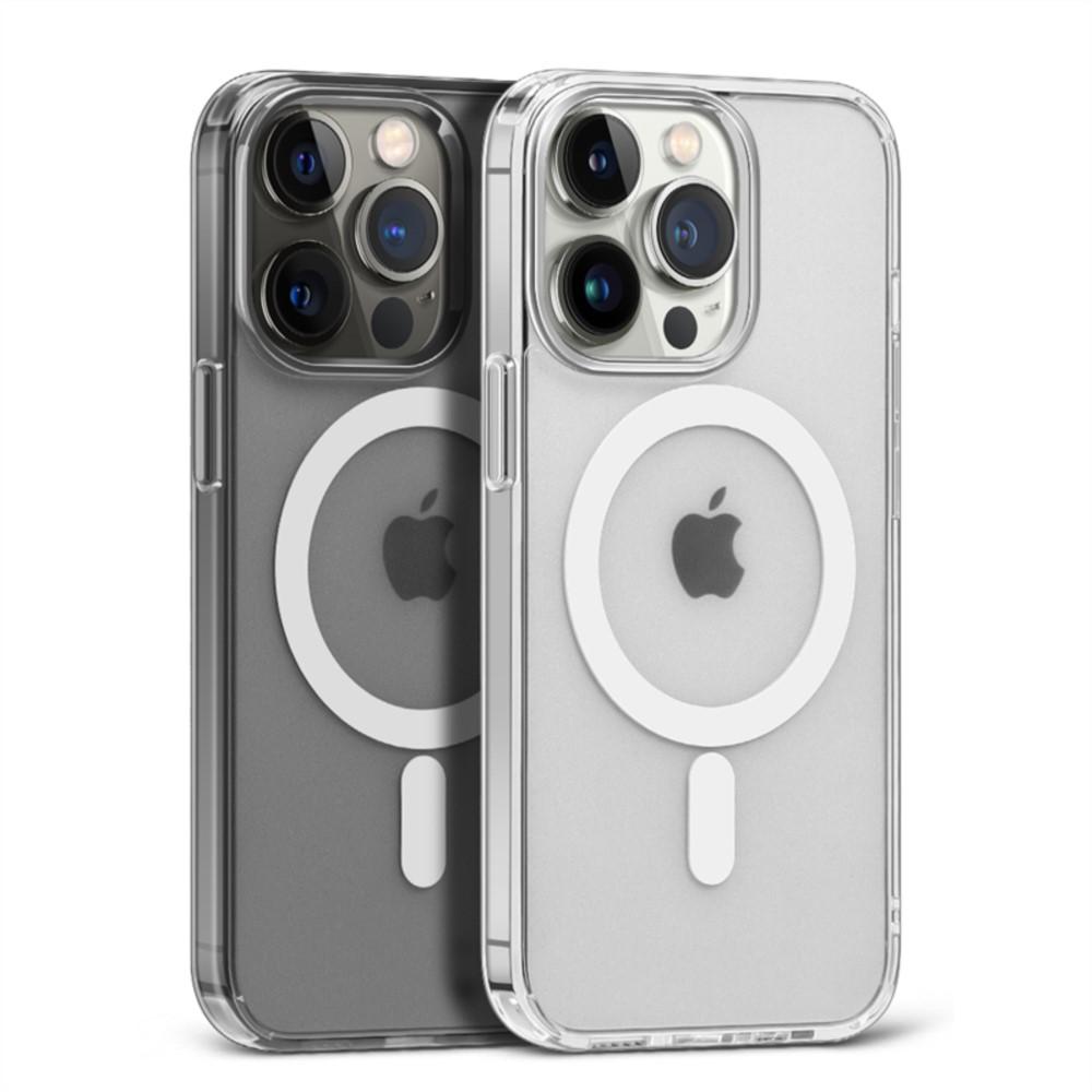 Magnetic Original Clear Case For iPhone 17 16 15 14 Plus 13 12 mini 11 Pro Max 16E 17E Funda For Magsafe Transparent Cover