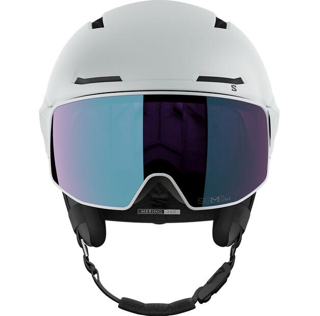 Salomon Driver Prime Sigma Photo MIPS Ice Flow Grey Protective Helmet
