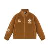 Li-Ning X Disney Co-Branded Chip N Dale Cartoon Buchstabenstickerei Locker Gestrickte Strickjacke mit Reißverschluss Lammwolljacke Warmer Baumwollmantel Damen Oberbekleidung AFDSC92-2