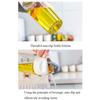 B97A-Auto Flip Salad Dressing Bottle Oil Cruet Glass Leakproof Dispensing Cruets Automatic
