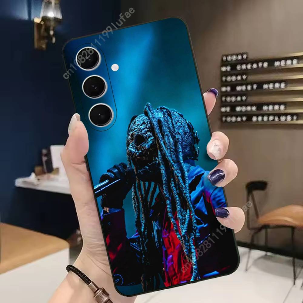 S-Slipknot-S Rock Band Phone Case for Samsung Galaxy A73 72 71 70 Note20 Note10 Note9 Ultra Plus FE Silicone Cover