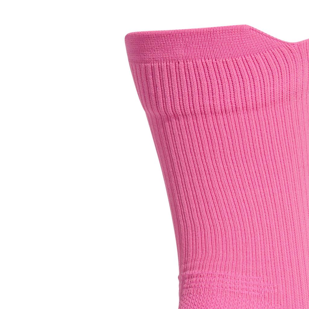 Men's Adidas Crew Socks Unisex 1 Pack Pink/Black/Yellow
