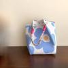 Women's Knitted Handbag Tote Bag - Fashion Water Bucket Purse for Work, Travel, Shopping