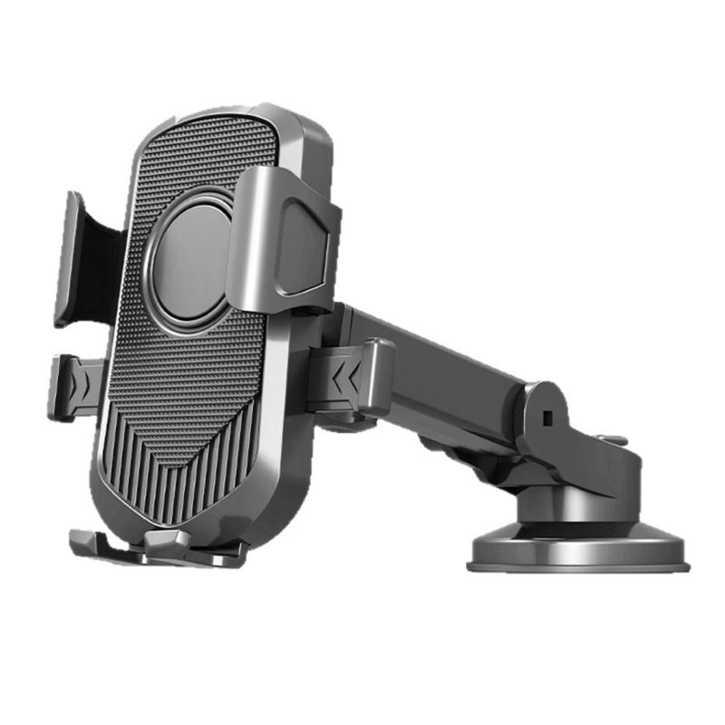 Dashboard Phone Holder Heat Resistant ABS Antislip Arms Vibration Proof Suction Base Design For All Car Models