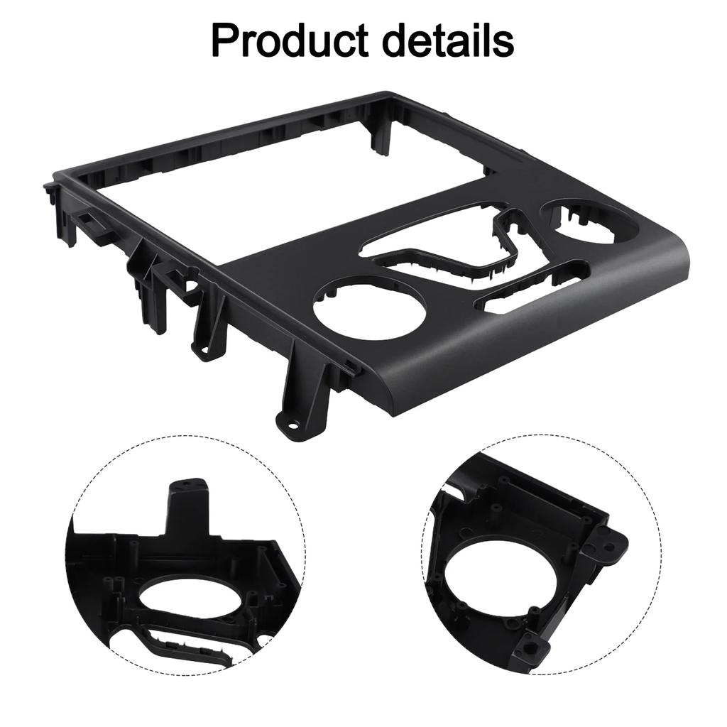2 Din Car Stereo Radio Fascia Frame for Ford Fusion for Mondeo 1318 High Universality Fitment Not Required Easy Installation