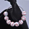 Baseball Shaped Sports Pendant Accessory Attractive Baseball Bag Embellishment Elegant Bag Hanging Ornament for Parties