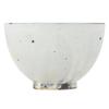 Marui Seito Shigaraki Ware Hechimon Soup Diameter Powdered Iron Bowl, 11cm, Scattering, White, MR-3-4213