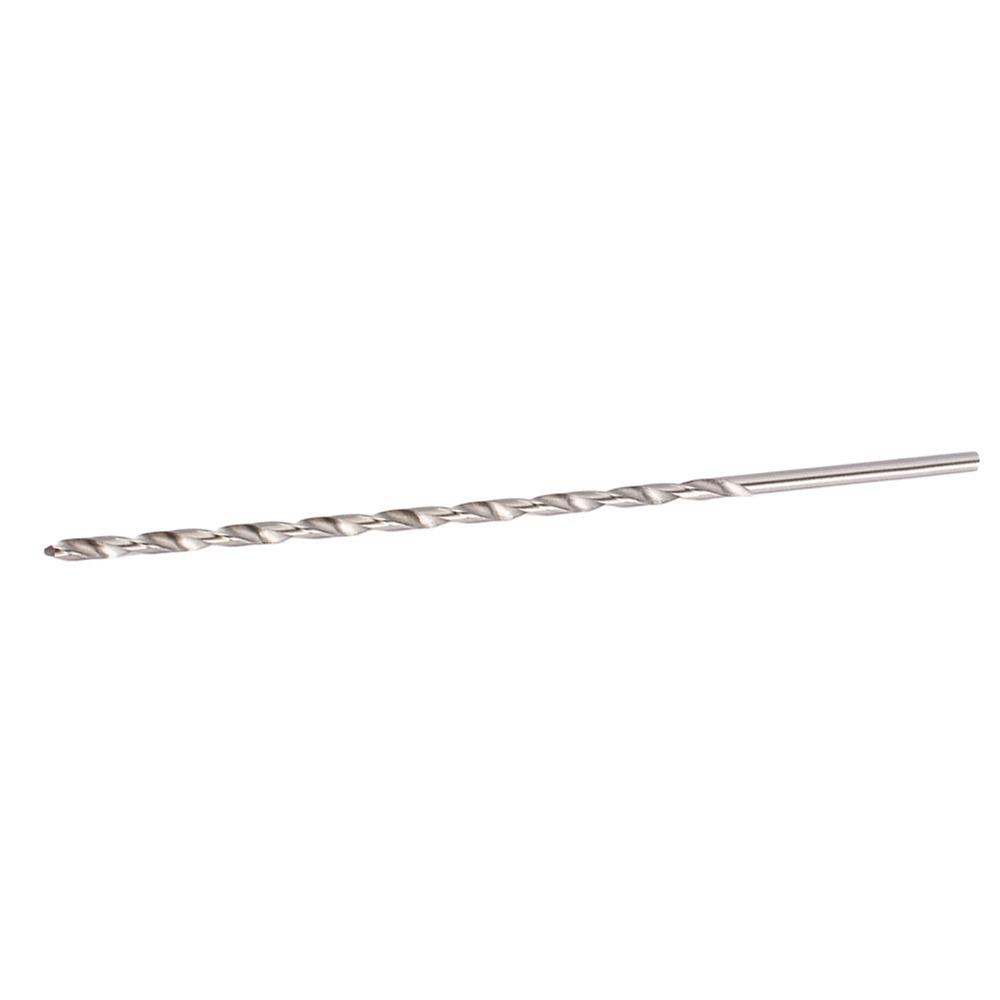 2pcs 4mm Diameter Extra Long Drill Bit HSS Spiral Drill Bit Durable Jobber Drill Bit Woodwork