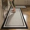 Rug for Kitchen Waterproof Floor Mat Long Carpet Pvc Leather Non-slip Oil-proof Foot Mats Minimalist Home Decoration Rugs