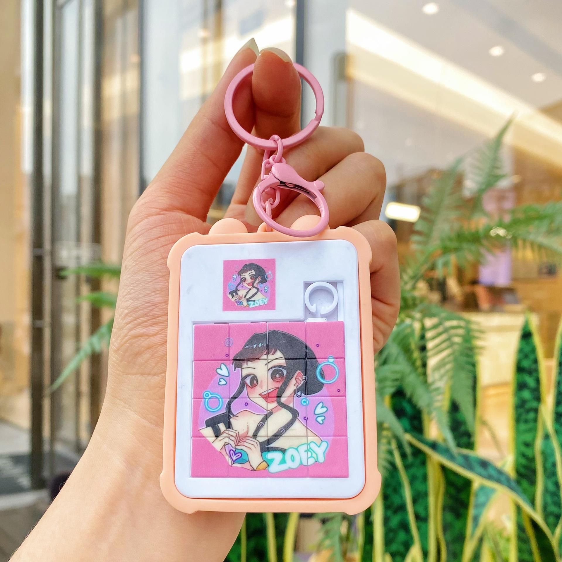 

K-POP Карманный Пазл Брелок Образовательная Маленькая Игрушка Подвеска Подарок