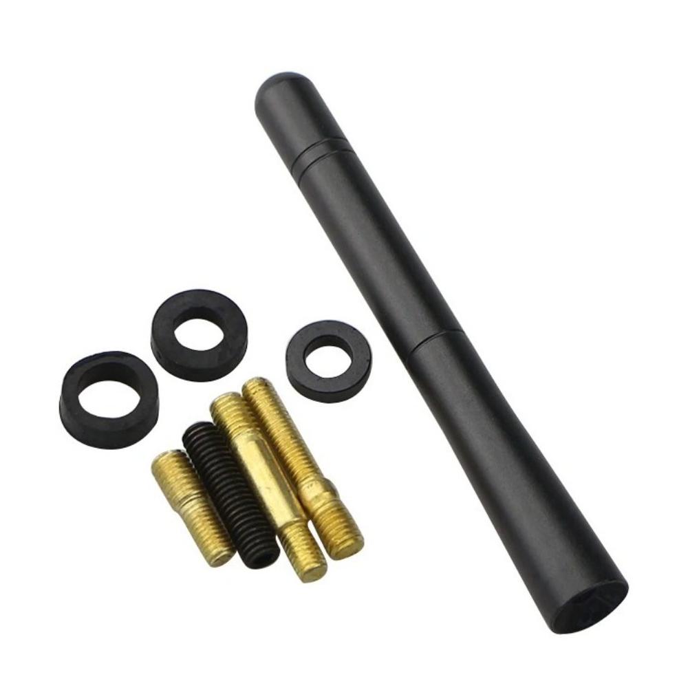 Universal Metal Car Antenna 3.5cm 8cm 12cm Replacement Auto Roof Radio Antenna Black Retrofit Decoration Exterior Accessories