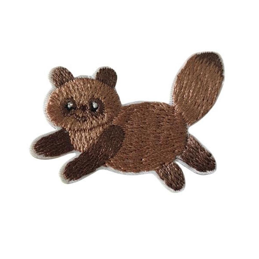 

Cute Cartoon Running Animal Embroidered Patches Creative Self-Adhesive Appliques DIY Craft Decorations F