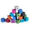 Aluminum Alloy Fixed Block Six-sided Nut M3 M4 M5 M6 M8 M10 Cube Nut Block Connector For Fixed Acrylic Sheet Accessories