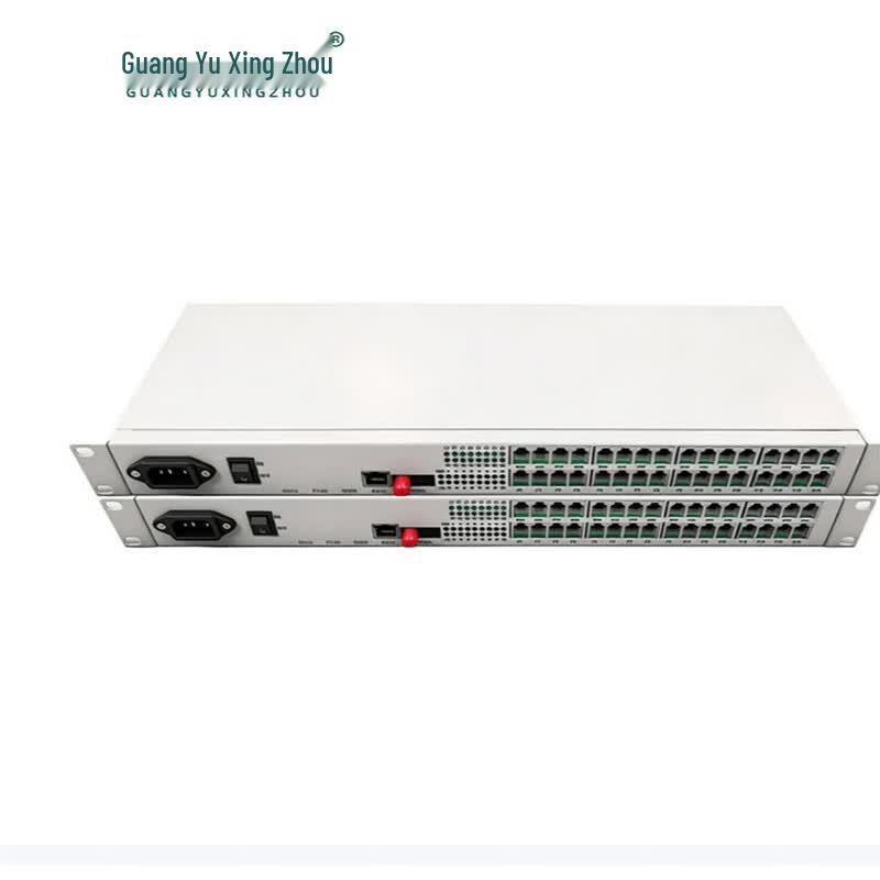 GY-32P1FE 32-Channel PCM Voice & Ethernet Fiber Optic Transceiver