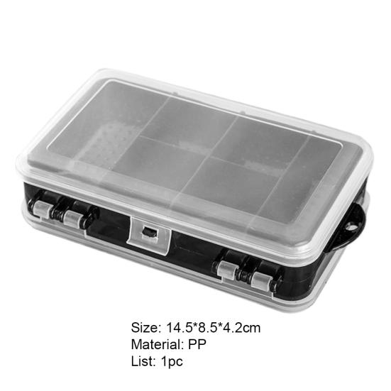 10 Grids Transparent Jewelry Tool Storage Box Screw Nut Parts Beads Storage Case