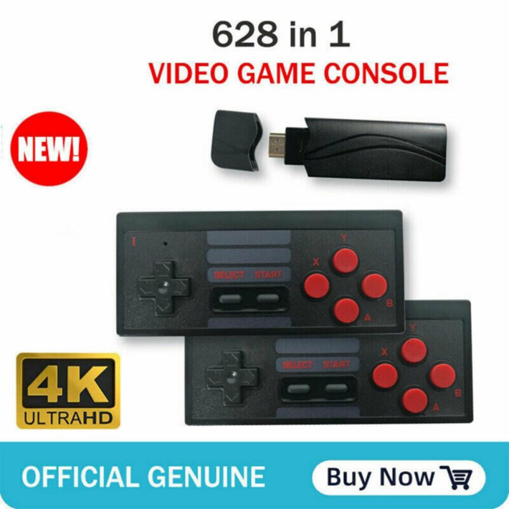 Herní konzole HDMI TV Mini HD Bezdrátová herní konzole s dvojitým ovládáním Nostalgická retro herní konzole