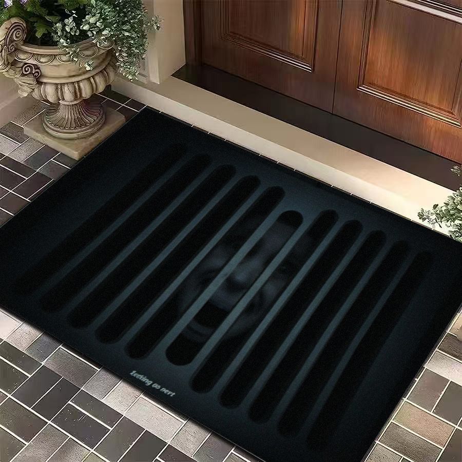 

Carpet Halloween horror floor mat door entrance bathroom kitchen washable dirt-resistant anti-slip carpet home decoration 60*90cm