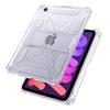 For iPad Mini (2024)/(2021) Clear Case Kickstand Shockproof TPU + PC Tablet Cover with Pen Slot
