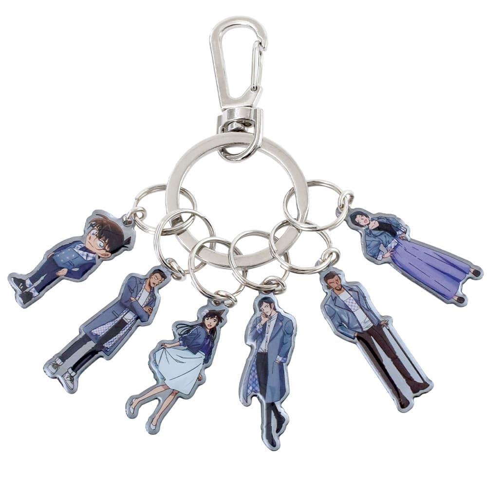 

[Detective Conan] Movie Edition One-Eyed Flashback 6-Piece Keychain