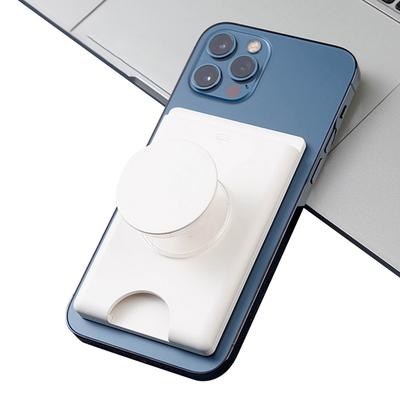 Magnetischer Handy-Kartenhalter mit erweiterbarem Handy-Griff für Magsafe Klebe-Wallet-Buchse Kartenetui Handy-Ständer für iPhone 16 15