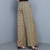 Sommer-Hosen mit weitem Bein für Damen Vintage Kleidung Übergröße Locker Lässig High Waist Hosen