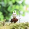 Totoro Neighbor My Corn Harvest Resin Figurine For Garden Micro Landscape Decor
