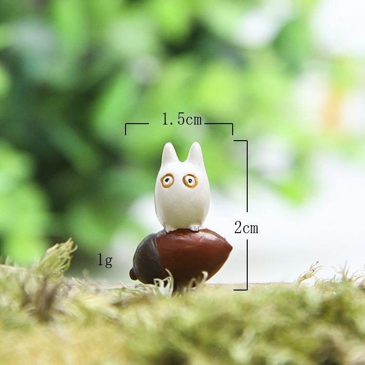 Totoro Neighbor My Corn Harvest Resin Figurine For Garden Micro Landscape Decor