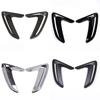 For BMW 3 Series GT Gran Turismo F34 2013-19 ABS Matt black Car Side Air Vent Cover Hood Bezel Fender Trim sticker Car accessory
