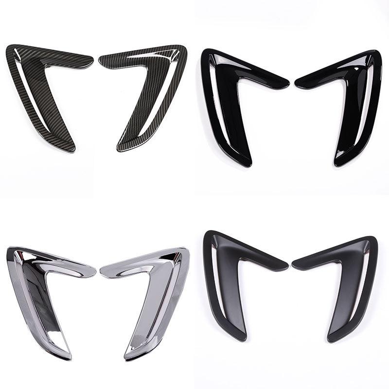 For BMW 3 Series GT Gran Turismo F34 2013-19 ABS Matt black Car Side Air Vent Cover Hood Bezel Fender Trim sticker Car accessory