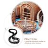 1 Rolle Pe Rattan Reparaturset 5 mm × 30 m DIY Möbel Korb Stuhl Sofa Reparatur Kunststoff Flechtmaterial Handarbeiten Basteln